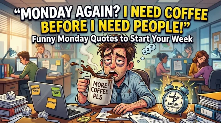 Hilarious Monday Quotes