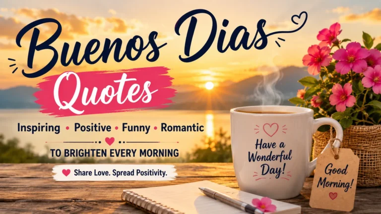Buenos Dias Quotes