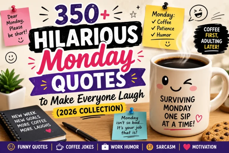 Hilarious Monday Quotes