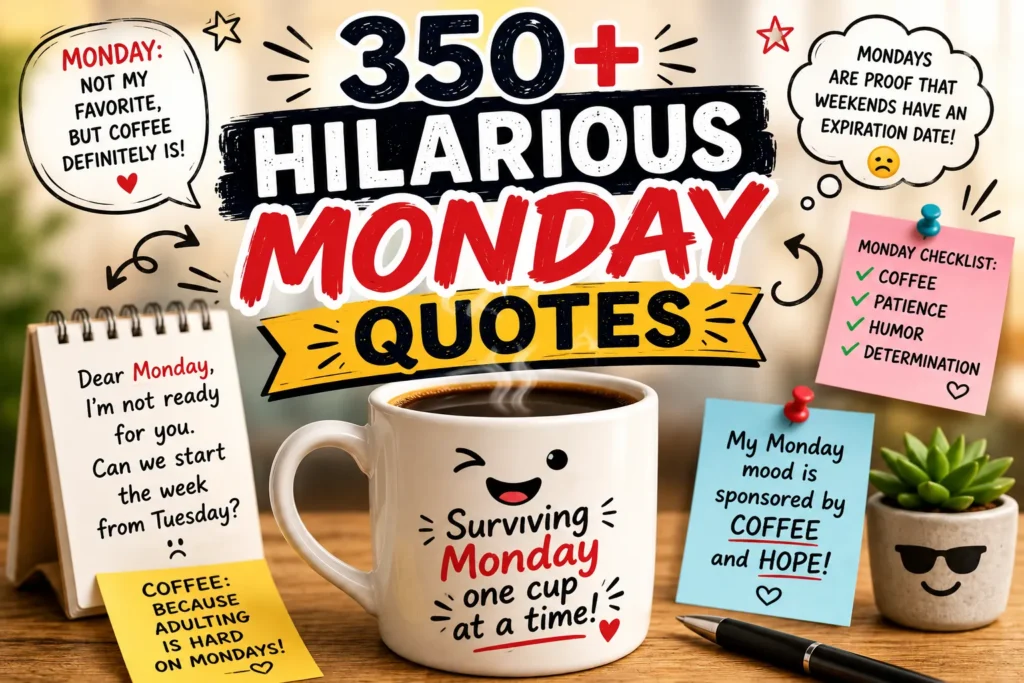 Hilarious Monday Quotes
