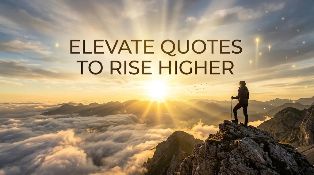 Elevate Quotes To Rise Higher