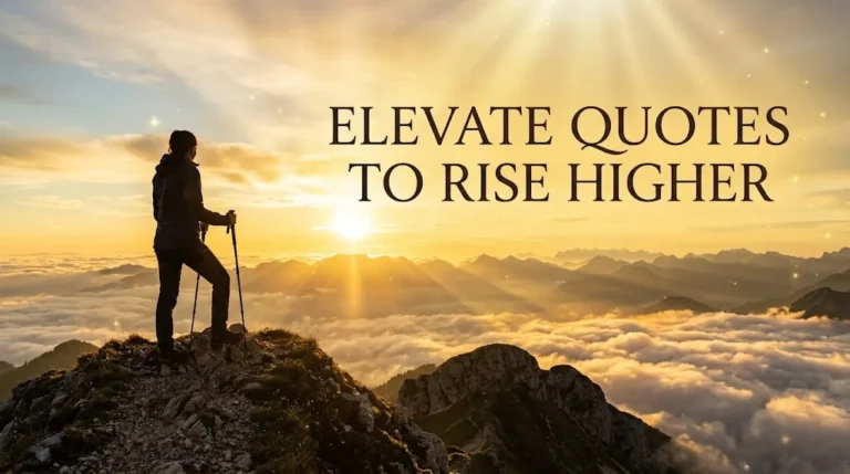 Elevate Quotes To Rise Higher