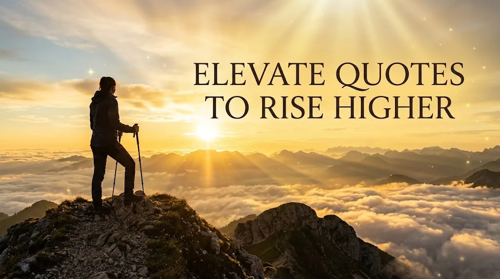 Elevate Quotes To Rise Higher