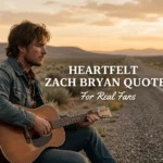 Heartfelt Zach Bryan Quotes for Real Fans