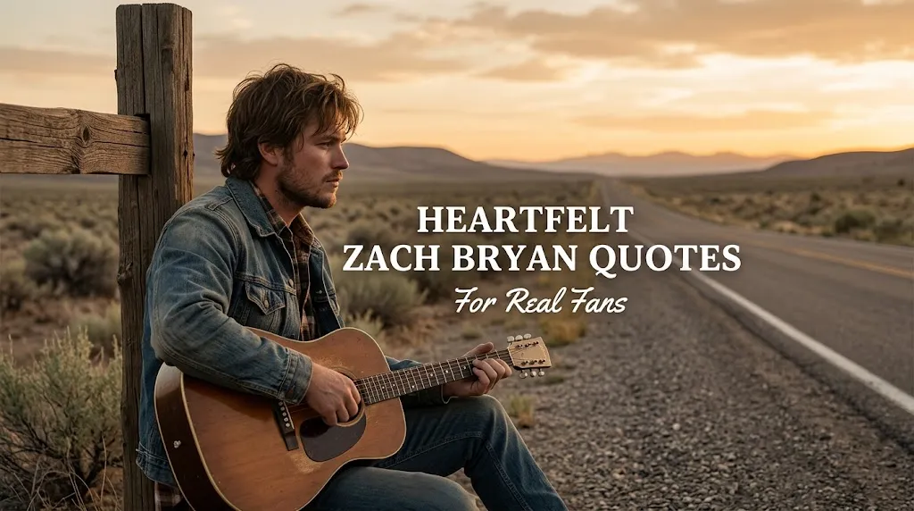 Heartfelt Zach Bryan Quotes for Real Fans