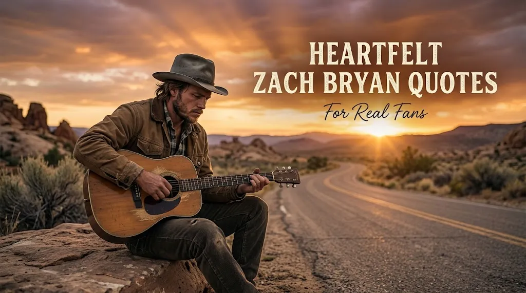 Heartfelt Zach Bryan Quotes for Real Fans