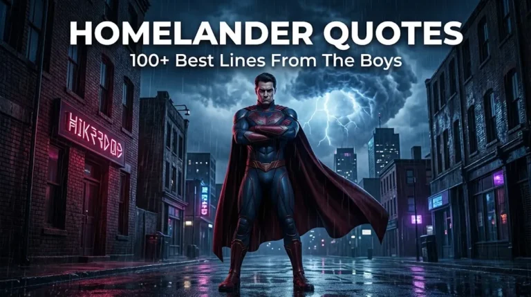 Homelander Quotes