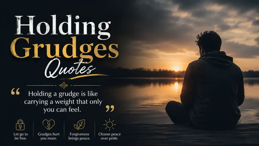 Holding Grudges Quotes