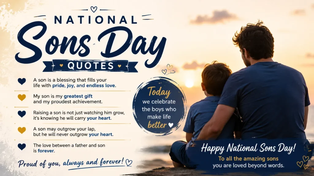 National Sons Day Quotes
