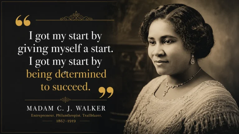 Madam C J Walker Quotes