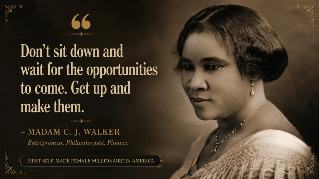 Madam C J Walker Quotes
