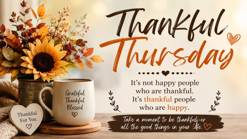 Thankful Thursday Quotes