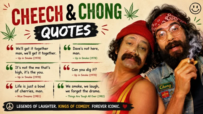Cheech and Chong Quotes