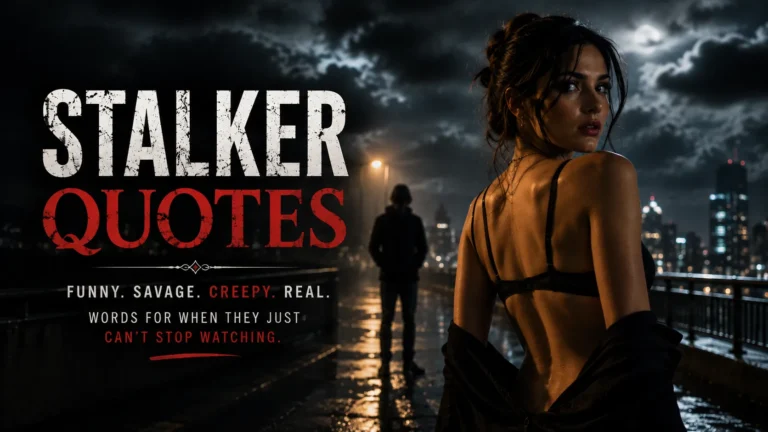 Stalker Quotes