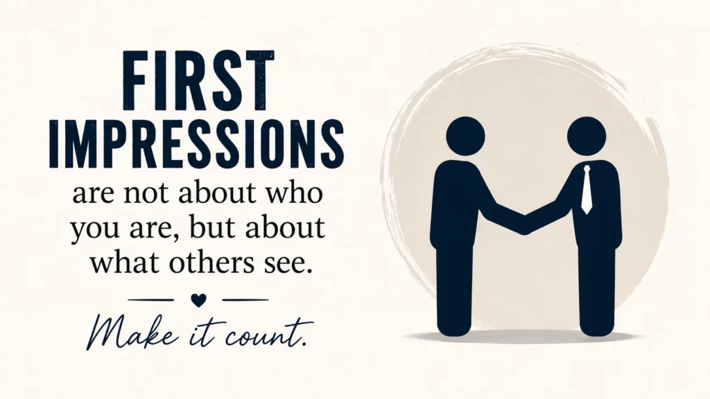 First Impression Quotes