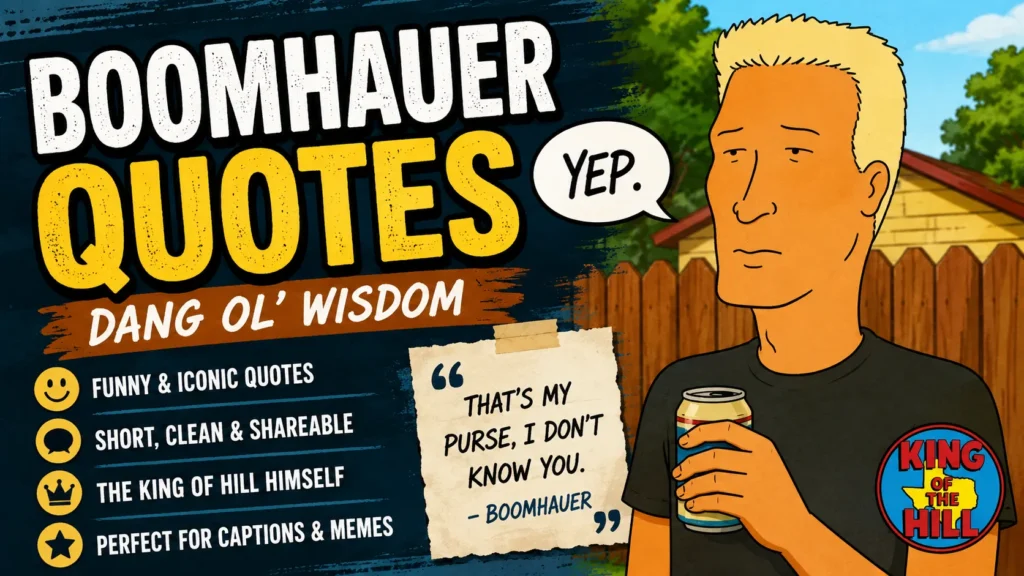 Boomhauer Quotes