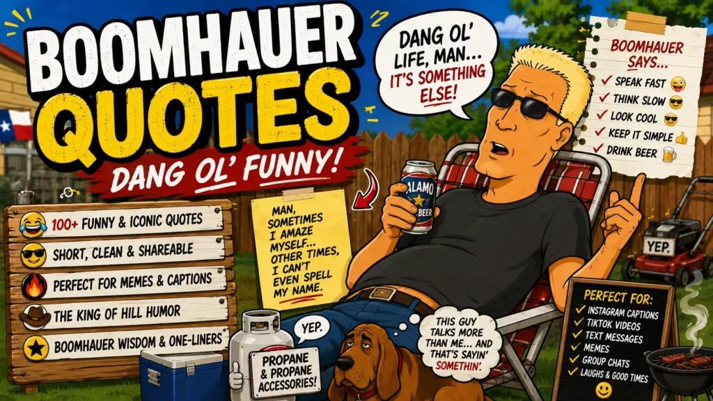 Boomhauer Quotes