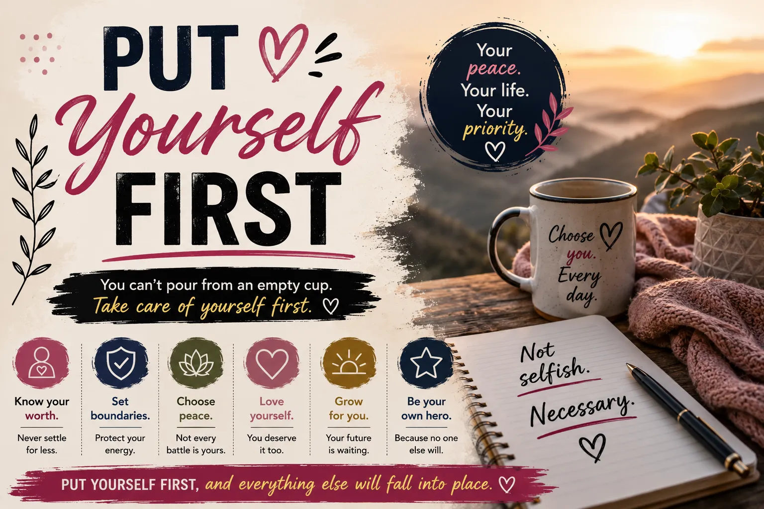 Powerful Put Yourself First Quotes