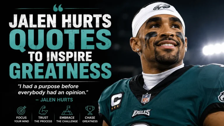 Jalen Hurts Quotes To Inspire Greatness