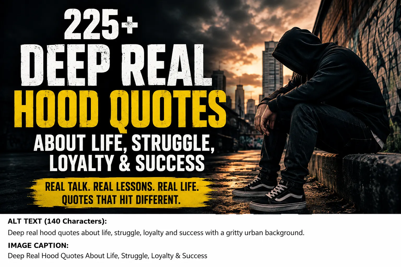 Deep Real Hood Quotes