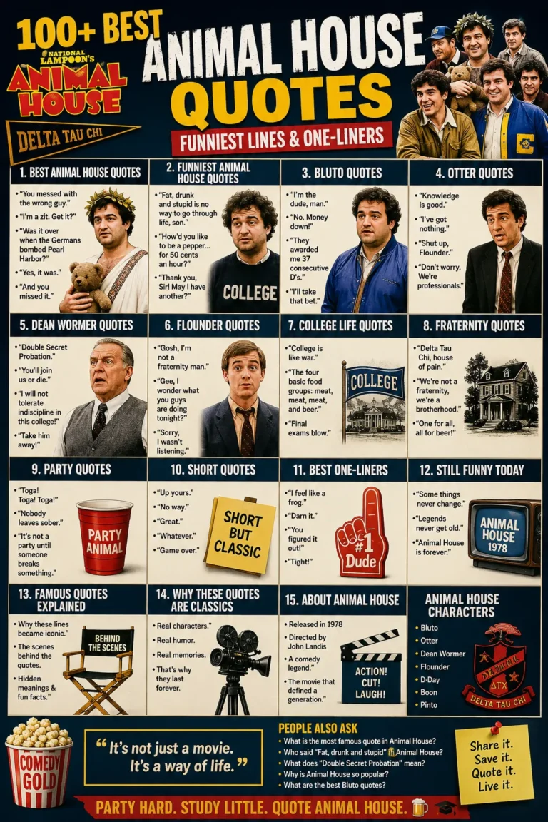 Animal House Quotes