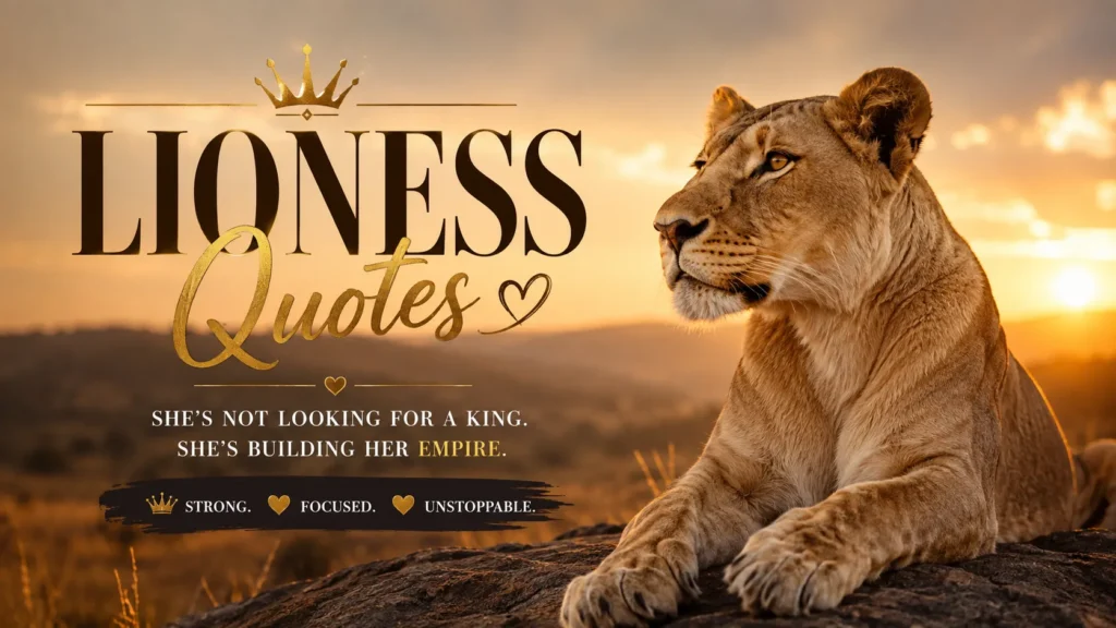 Lioness Quotes