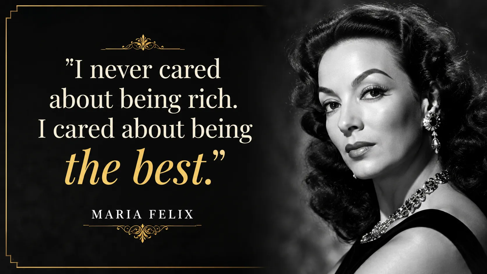 Maria Felix Quotes