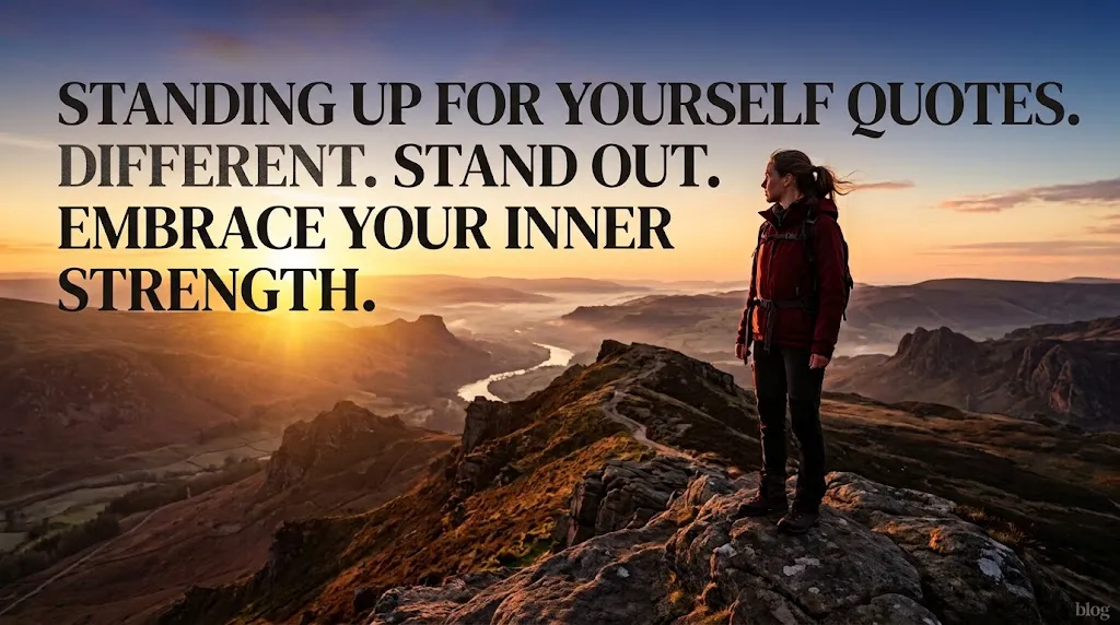 Standing Up For Yourself Quotes