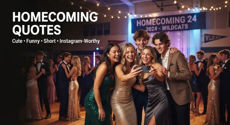 Homecoming Quotes