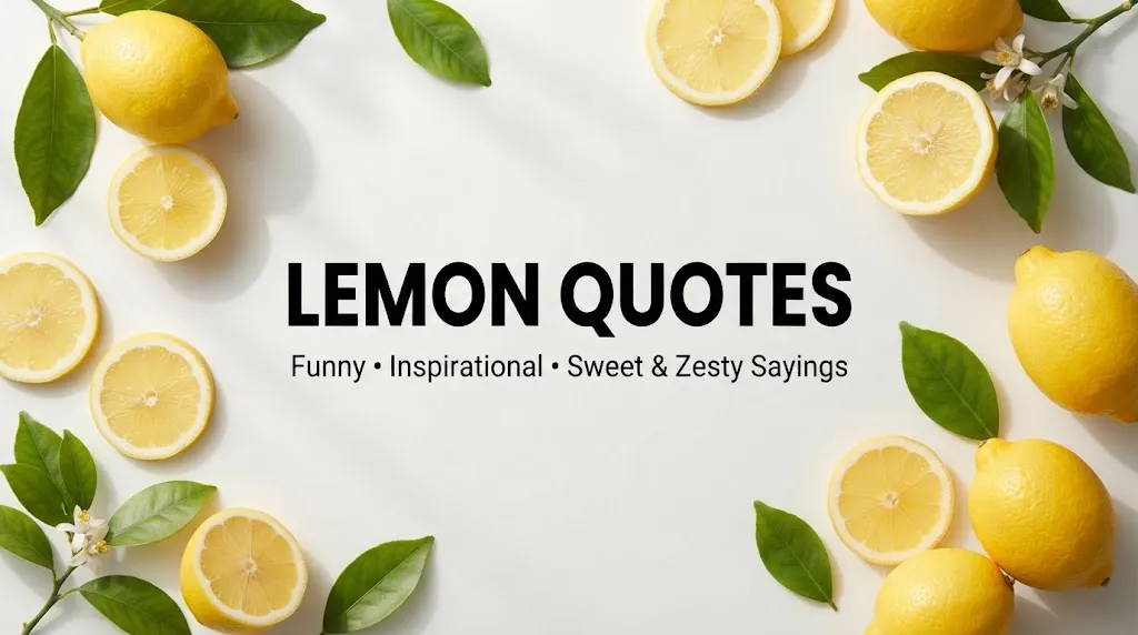  Lemon Quotes
