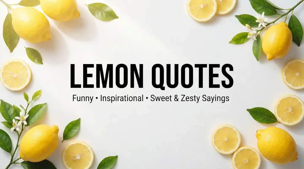 Lemon Quotes
