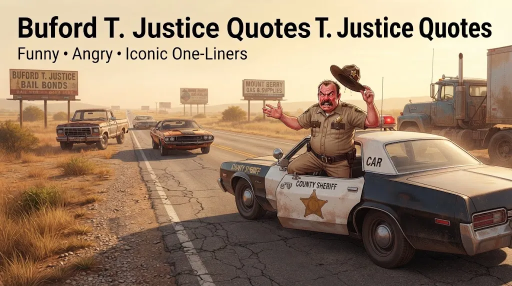 Buford T Justice Quotes