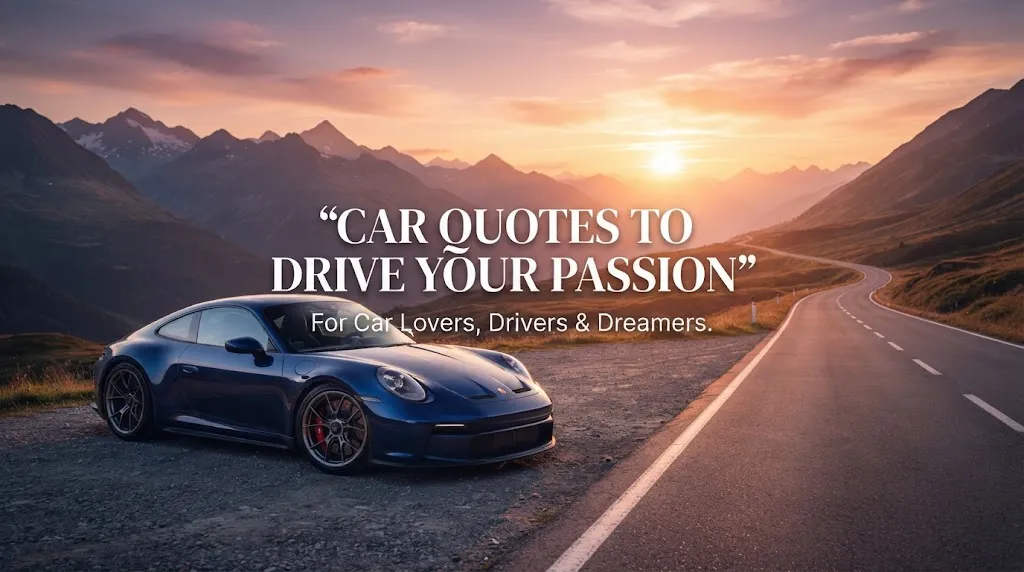 Car Quotes To Drive Your Passion