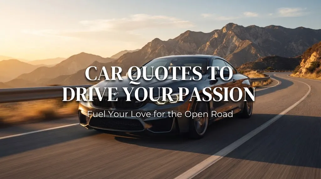 Car Quotes To Drive Your Passion