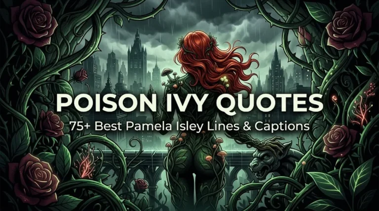 Poison Ivy Quotes