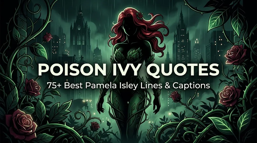 Poison Ivy Quotes