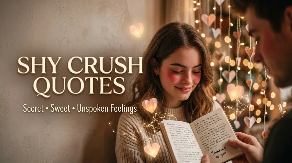 Shy Crush Quotes