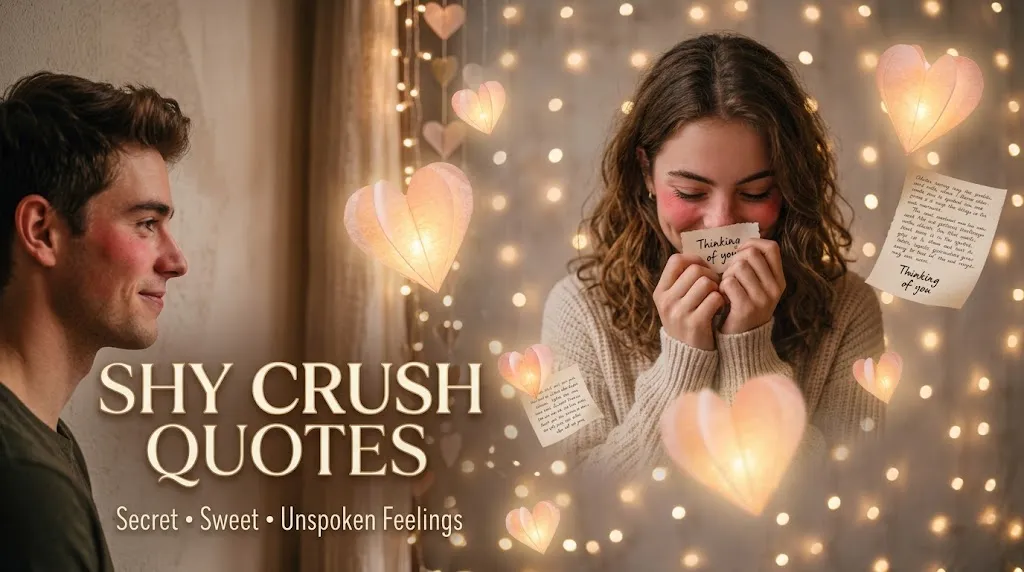Shy Crush Quotes