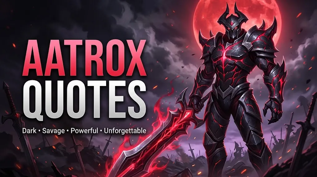Aatrox Quotes