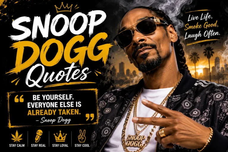 Snoop Dogg Quotes