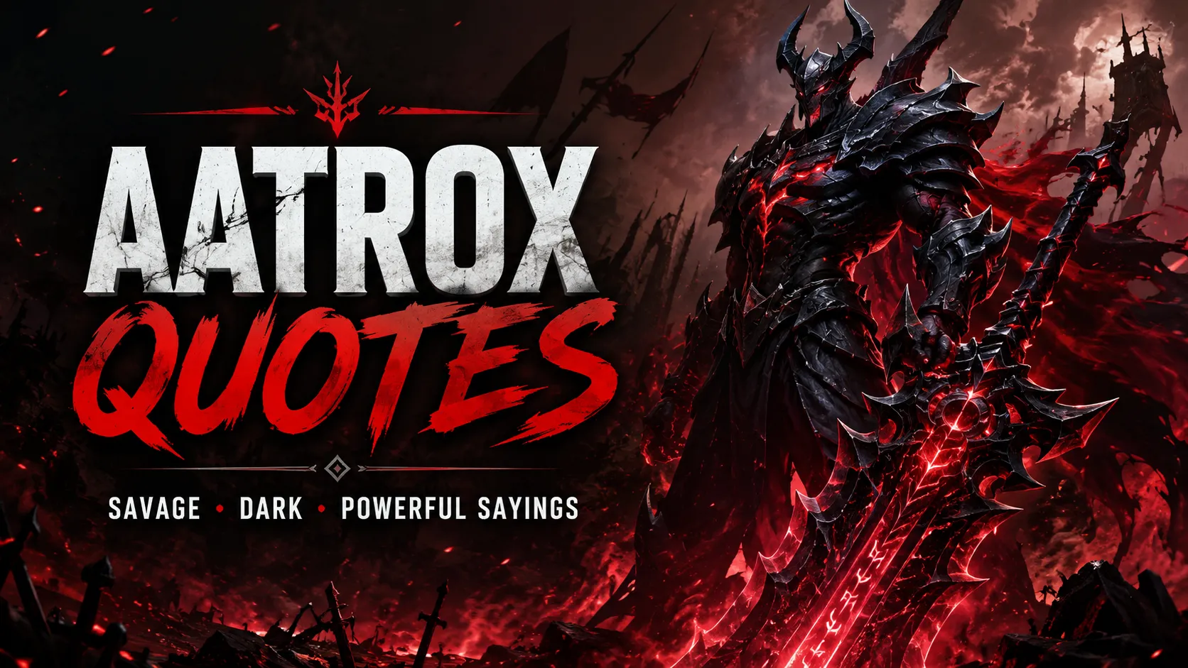 Aatrox Quotes