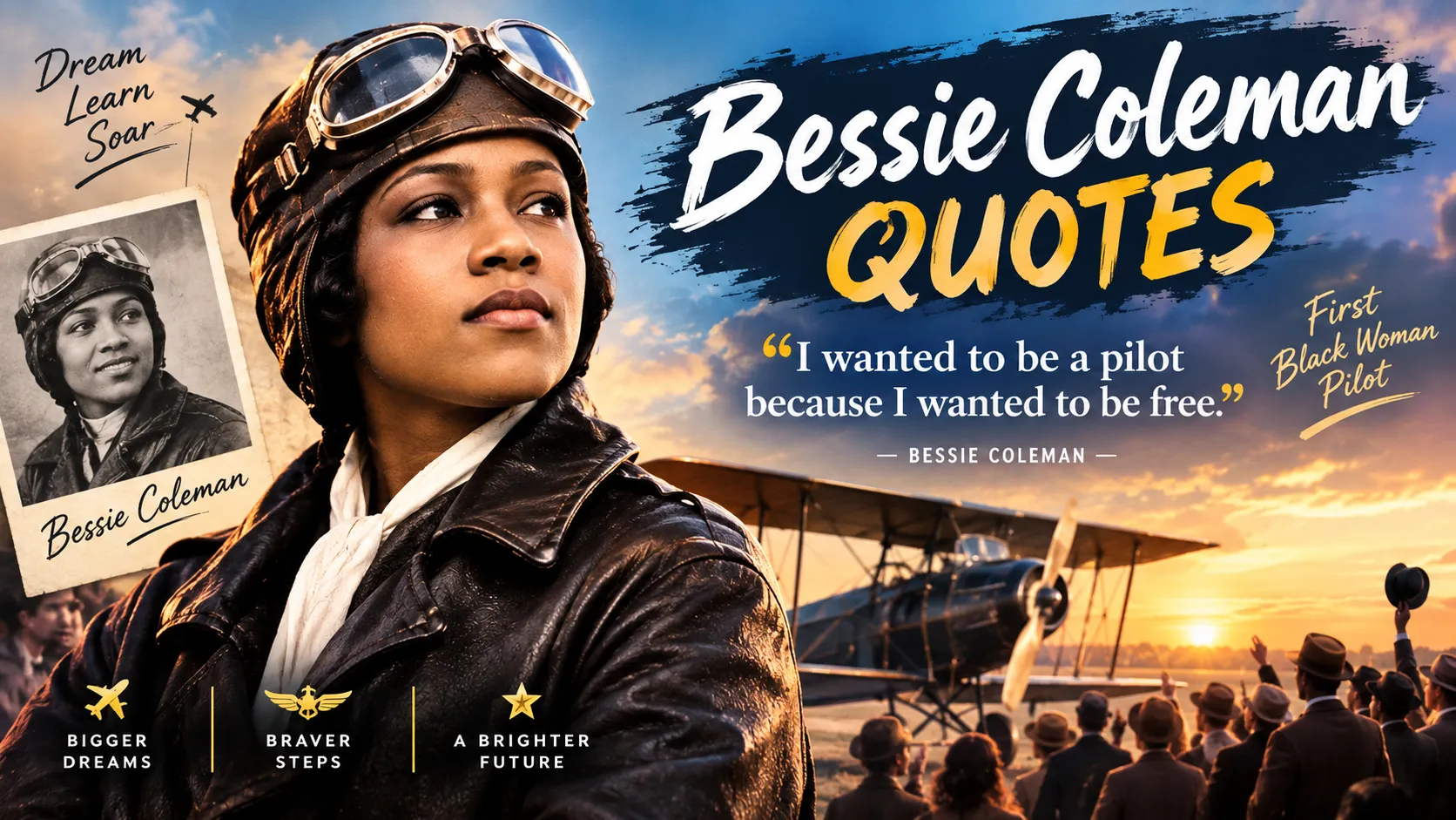 Bessie Coleman Quotes