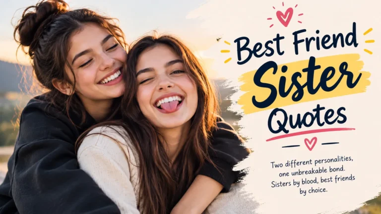 Best Friend Sister Quotes