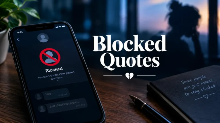 Blocked Quotes
