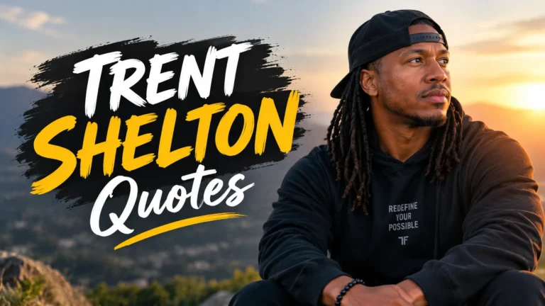 Trent Shelton Quotes