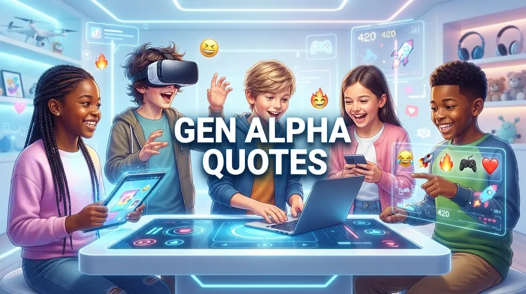 Gen Alpha Quotes