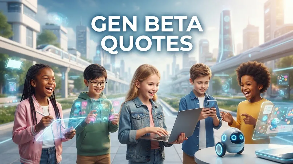Gen Beta Quotes