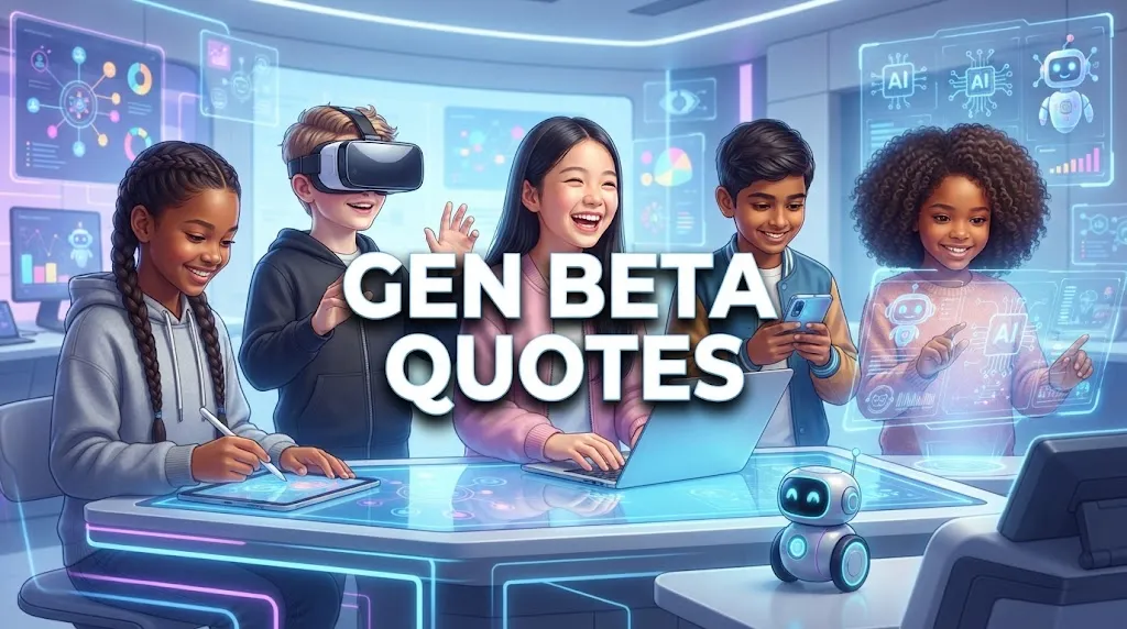 Gen Beta Quotes
