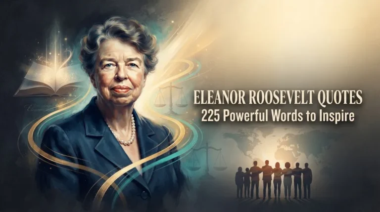 Leanor Roosevelt Quotes