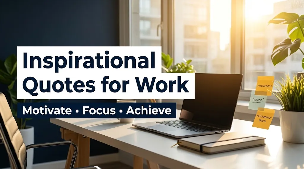 Inspirational Quotes For Work